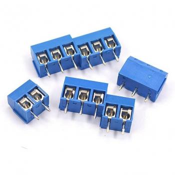 Conector KF300 2P, 3P, 4P, 5P, 6P, 5,0 MM, tipo tornillo empalmado, 250V/16A, 5 unidades
