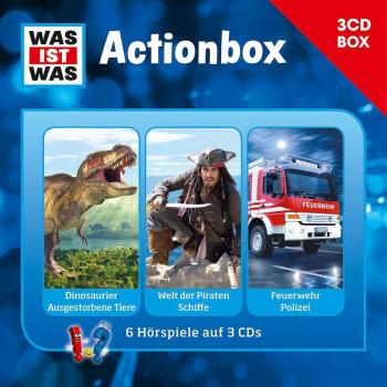 WAS IST WAS 3-CD-Hörspielbox Action und Abenteuer