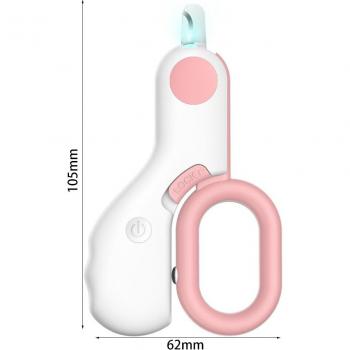 Tondeuse d'ongles animale LED « Sérénité»