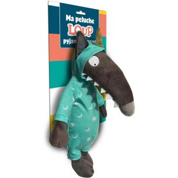 Ma peluche loup pyjama licorne