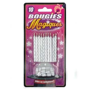 Étoiles de Fête – Bougies qui Se Reprennent