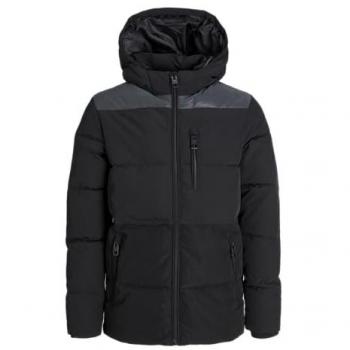 Jack & Jones Junior Steppjacke Jjeowen Reflektions‑Puffer SN JNR mit Kapuze