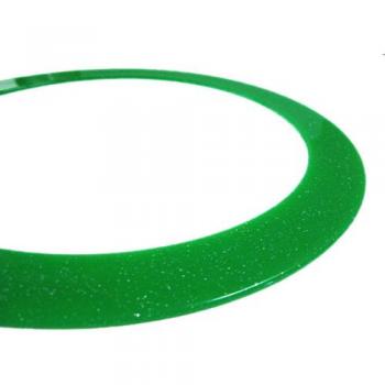 Glitterring „Grüner Schimmer“, Ø 32 cm