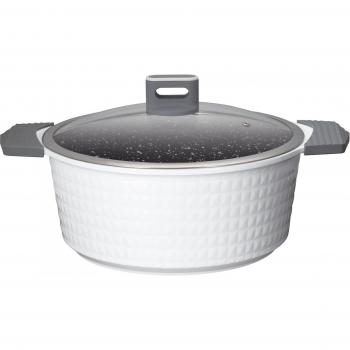 Witte diamanten pot Klaus 9,6 L