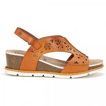 Dorking - Sandalias cuña de mujer con detalles elegantes