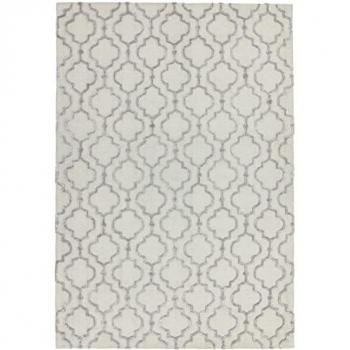 ASIATIC Dixon Grey Ogee 160cm x 230cm Rectangle - Grey