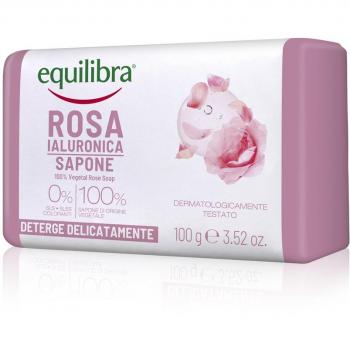 Jabón de Rosa Hialurónica 100% Vegetal Equilibra