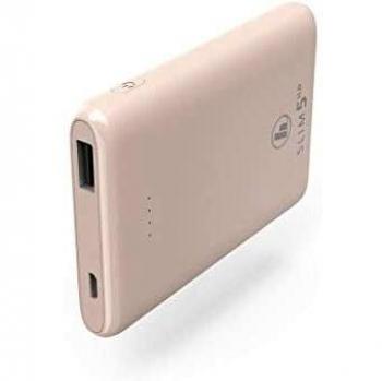 Hama Slim 5HD Batería Externa Rosa 5000 mAh