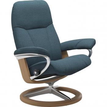 Stressless® Relaxsessel Consul mit Signature Base, Größe L, Holzgestell aus Eiche
