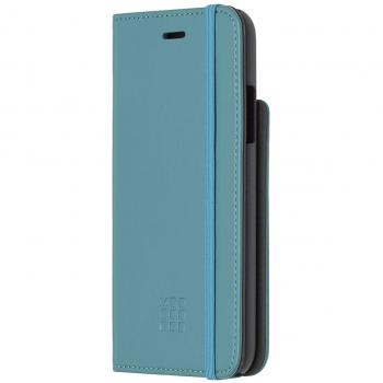 Booktype Case für iPhone X in Farbe Reef Blue
