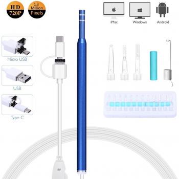 AISITIN 720P HD Ear Scope Inspection Camera