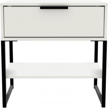 Madrid 1 Drawer Lamp Table - Ready Assembled