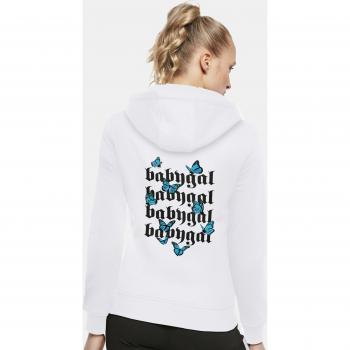 Felpa con Cappuccio Donna Babygal White S