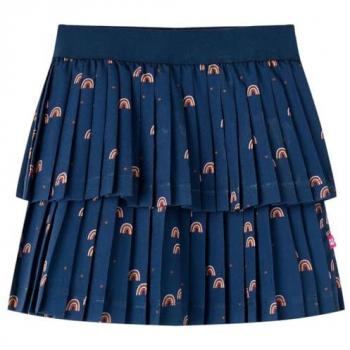 VidaXL Falda infantil azul marino 104