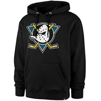 Felpa con cappuccio uomo NHL Imprint Burnside Jet Black (L)