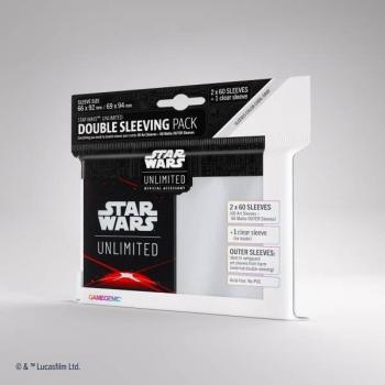 Star Wars: Unlimited - Art Sleeves - Double Sleeving Pack - Space Red
