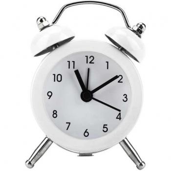 Reloj despertador digital mini de metal para el hogar