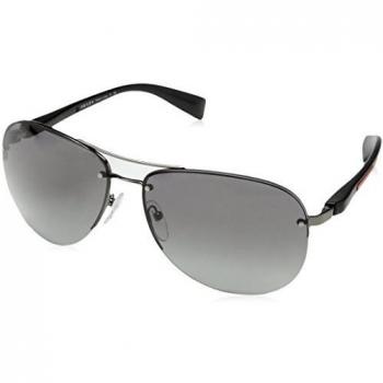 Prada Linea Rossa 0PS56MS 5Av3M1 65 Occhiali da Sole, Grigio
