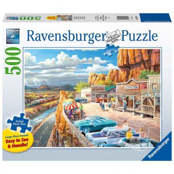 Ravensburger puzzel Mooi uitzicht - 500 stukjes