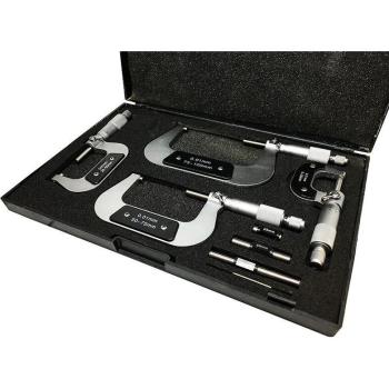Micrometri SOGI 0–100 mm Set 4 pz Esterni
