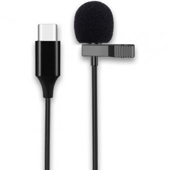 2Pcs Type-C Clip-On Microphone
