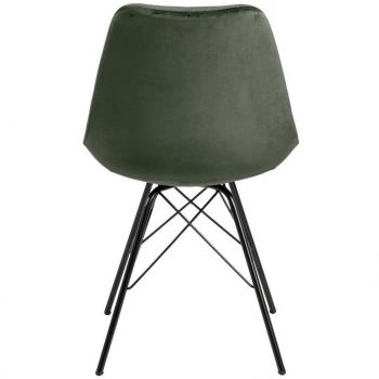 Sedia Velvet Eris Verde di AC Design