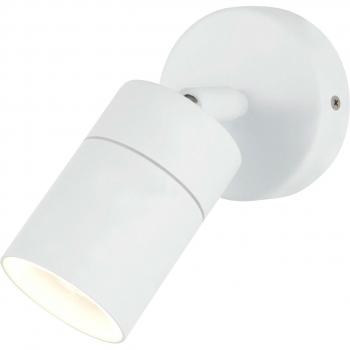 Litecraft Kenn Adjustable Outdoor Wall Light - White