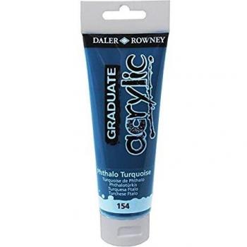 Phthalo Turquoise akrylová farba 120 ml – Daler Rowney