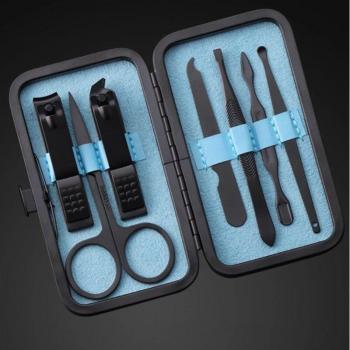 7 pcs stainless steel nail grooming set