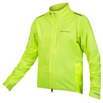Endura Atmungsaktive Hardshell Fahrradjacke in Gelb - Größe XS