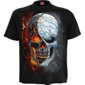 Spiral Direct Unisex T-Shirt „Seelenkonflikt“ L schwarz