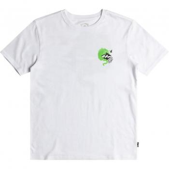 Billabong Boys Iguana King T-Shirt - White - Size 8 Years