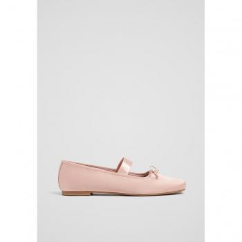 Ballerine in satin rosa Stradivarius 9