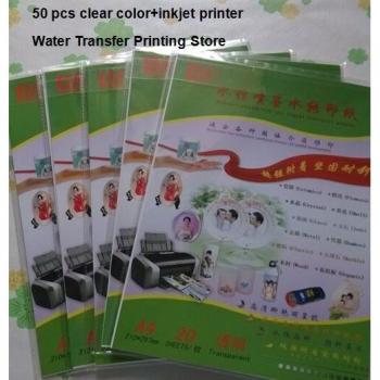 LR-001 Clear Base Water Transfer Paper for Inkjet