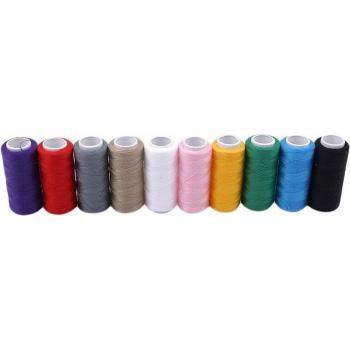 10-Pack Embroidery Thread Spools for Sewing Machines