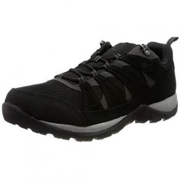 Columbia REDMOND V2 Leder wasserdichter Wanderschuh Herren, Schwarz