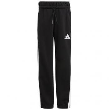 Adidas Essentials 3 Streifen Jogginghose Schwarz für Jungen 6-7 Jahre