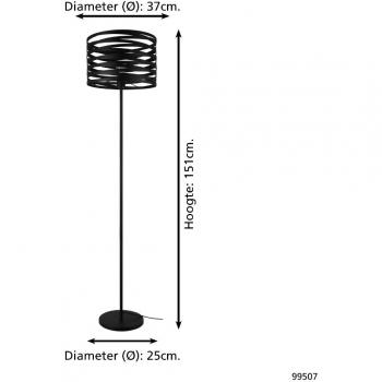 Vloerlamp Eglo Cremella 99507
