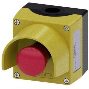 Interruptor de parada de emergencia SIRIUS ACT SIEMENS ACT 0NA00-2AC2, rojo/amarillo