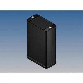 Carcasa de Aluminio Negra con Brida - 100 x 59.9 x 30.9 mm