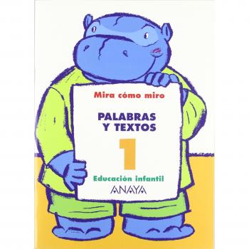 Palabras y textos 1. (Tapa blanda).