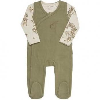 Set di tutine Fixoni con top verde
