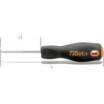 Beta Tools 1687A Engineer's Precision Scriber Bent 90° Tip L1: 80mm | 016870120
