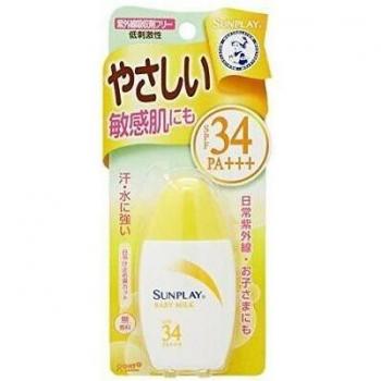 ROHTO Mentholatum Sunplay Baby Milk Sunscreen for Babies (26 ml)