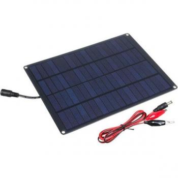 Mobiles Solar-Set 100W 18V mit Dual-USB-Port und 30A Solar-Laderegler, monokristallines Modul, Yart Batterieladegerät für Autos