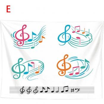 Music-Inspired Wall Hanging Tapestry for Bedroom and Living Room