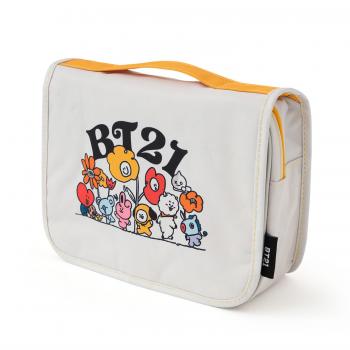 Beauty Case da Viaggio BT21 gancio girevole, 100% impermeabile, astuccio da viaggio