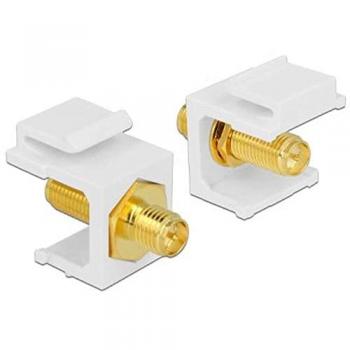 DELOCK 86356 - Keystone module RP-SMA socket > RP-SMA socket