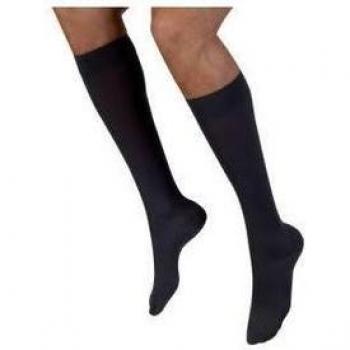 Venoflex Élégance – Chaussette à pieds fermés, contention haute performance, noir