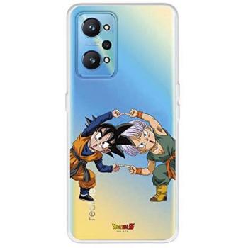 Carcasa de Silicona Flexible Dragon Ball Goten y Trunks Fusión para Realme GT Neo 2